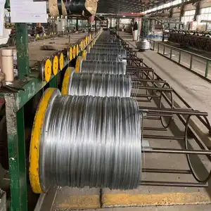 Çin üretimi sert soğuk aşağı Q195 Q235 SAE 1008 1010 1012 1018 1020 1006 6MM galvanizli çelik tel