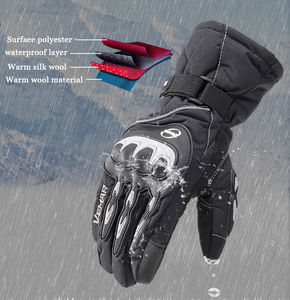 Gants de <span class=keywords><strong>moto</strong></span> chauds, imperméables, compatibles écran tactile, pour la conduite hivernale, les motards et les courses de <span class=keywords><strong>moto</strong></span> - Product Image 3