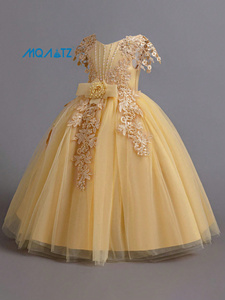 Abito da Principessa <span class=keywords><strong>per</strong></span> Ragazze 8-12 Anni, Stile Formale <span class=keywords><strong>per</strong></span> <span class=keywords><strong>Capodanno</strong></span>, Compleanno, Matrimonio, Celebrazioni, Natale, Vestito <span class=keywords><strong>per</strong></span> Feste <span class=keywords><strong>per</strong></span> Bambine - Product Image 2