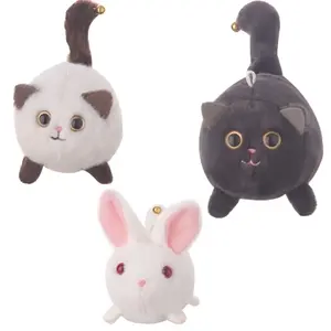 Lindo cerdo volador de peluche colgante bolsa llavero personalizado Kawaii peluche animales de peluche juguetes promocionales nuevo diseño punto estilo caliente