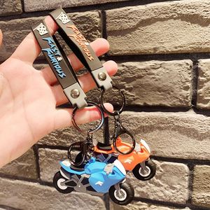 Fashion Men Cool Motorcycle Pendant Keychain Car <b>Key</b> <b>Ring</b> <b>Key</b> Chain Gift - Product Image 2