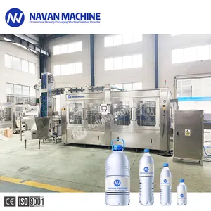 NAVAN Machine Turnkey Project A to Z Pure Water Bottling Filling Labeling Packing Machine Drinking Water Filling Line
