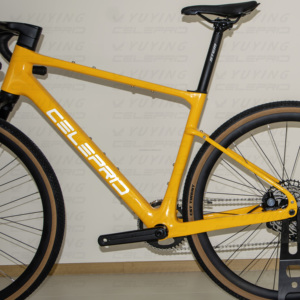 Cadre de vélo de route en fibre de carbone GRX 700c*45c personnalisé, 12 vitesses, avec fourche à suspension et freins à disque, léger, pour course et gravel - Product Image 5