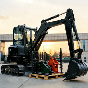 KOSTENLOSER VERSAND 3,5-Tonnen-Minibagger CE EPA Raupenbagger Kubota-Motor 1-Tonne 2-Tonnen-Minibagger Landwirtschaftsmaschine - Product Image 1