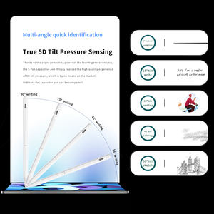 ปากกาสไตลัส Palm Rejection รองรับเฉพาะ Ip-Ad ด้านบน2018ปากกาสัมผัสแบบพกพาที่มีการชาร์จแบบแม่เหล็ก - Product Image 4