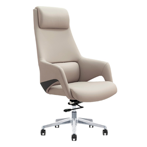 Muebles de oficina Sillas para visitantes Leader PU Manager Silla de oficina Silla de cuero giratoria ergonómica ejecutiva de cuero - Product Image 6