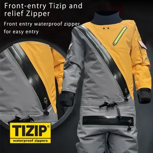 Traje Seco Completo para Hombre, para Rescate en Aguas Rápidas, SUP, Remo, Canotaje, Rafting, <span class=keywords><strong>Kayak</strong></span>, Pesca en Agua Fría, Traje de Supervivencia - Product Image 3