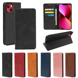Étui en cuir PU étui de téléphone à rabat pour iPhone 15 14 <span class=keywords><strong>Pro</strong></span> 13 12 XS Max XR 6 7 8 Plus antichoc portefeuille couverture de livre - Product Image 2