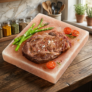 100% Sel rose de l'Himalaya biologique en gros, plaques de sel sculptées à la main, briques de sel pour grillades, cuisson, découpe - Artisanat naturel - Product Image 1