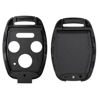 Carcasa de Llave Remota para Auto de Buena Calidad, 4 Botones, Sin Llave Plana, Sin Chip, Carcasa de Repuesto para Reparación