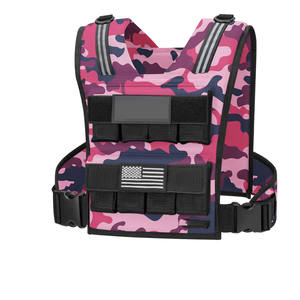 Customized <b>Weight</b> Vest for Men Women Adjustable Reflective Stripes Strength <b>Training</b> Vest for Jogging Walking Running Fitness - Product Image 1