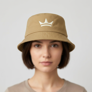 Performance Großhandel <span class=keywords><strong>Houda</strong></span> Marke Buchstaben-Denim Baumwolle Stickerei Bucket Hat Schleife Neuer Stil Mode Individuelles Logo Frühling Sommer - Product Image 2