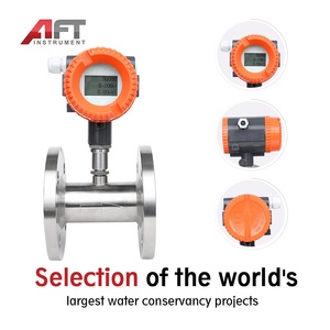 Débitmètre à turbine numérique intelligent en acier inoxydable, haute précision 1,0 %, compact, pour liquides et huiles légères, économique, avec écran LCD - Product Image 6