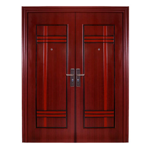 Porte in Lamiera Doppia Ampiamente Utilizzate in Indonesia, <span class=keywords><strong>Porta</strong></span> in Acciaio Zincato, Grande Cancello Principale, <span class=keywords><strong>Porta</strong></span> <span class=keywords><strong>d</strong></span>'Ingresso Moderna e Sicura - Product Image 4