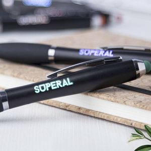 Custom Personality Gift Custom Wholesale Printing logo Plastic Color Multi-functional Advertising Promotion Led <b>Pen</b> - Product Image 4