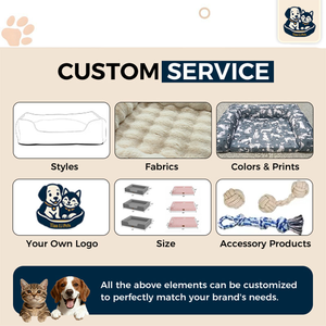 Cama Redonda de Lujo para Mascotas, Tipo Donut, Suave, Lavable, Sostenible, con Sensación Refrescante, para Cachorros, Perros Grandes y Gatos, Venta al Por Mayor del Fabricante - Product Image 6