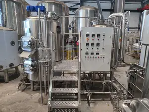 500L 5HL система пивоваренного оборудования для пивоварения из нержавеющей стали