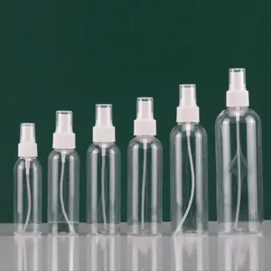 60Ml 100Ml 120Ml 200Ml 250Ml Pet Plastic Spray Bottle Pet Plastic Pump Sprayer Packaging Mist Setting Cosmetic Skin Care Water