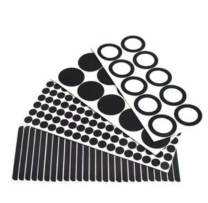 Customized Durable Anti Slip <b>Silicone</b> Sticky PU Gel Mat Self Adhesive Round Shape Rubber <b>Pad</b> for Furniture Table Chair Appliance - Product Image 2