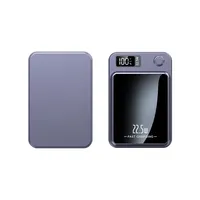 Idea de regalo 5000mAh PowerBank Tipo C salida 22,5 W PD 15W estación de carga inalámbrica magnética 10000mAh Banco de energía portátil para teléfono