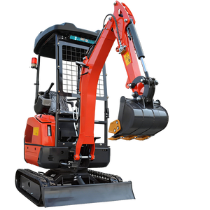 เครื่องขุดขนาดเล็ก 1.8 ตัน รถขุดขนาดเล็กจากจีน พร้อมกระบอกไฮดรอลิก Eaton และปั๊ม Shimadzu ความจุ 1800 กก. - Product Image 1