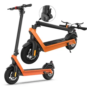 2023 European Warehouse USA EU in stock fashion X9 electric Kick scooter 36v 48v 500w 1000w Powerful escooter with seat foldable