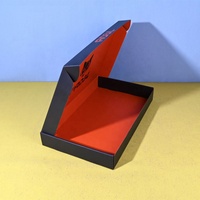 Boîte d'expédition personnalisée en carton ondulé kraft biodégradable FSC, pliable, impression recto-verso, pour envoi postal