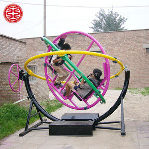 <span class=keywords><strong>Juegos</strong></span> de giroscopio humano para parques de atracciones al aire libre, 2/4/6 asientos, anillo espacial 3D, atracción de carnaval emocionante, fabricante en venta - Product Image 5