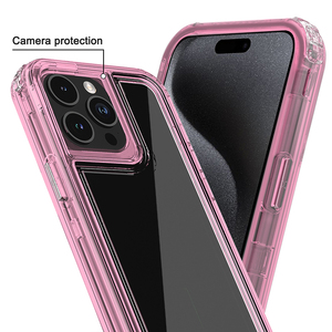 Promoción de alta calidad 360 a prueba de golpes 3 en 1 funda combinada funda para teléfono móvil para <span class=keywords><strong>iPhone</strong></span> 16 15 14 <span class=keywords><strong>13</strong></span> 12 <span class=keywords><strong>Pro</strong></span> Max - Product Image 2