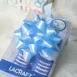 Colorful Custom Organza Gift Bows & Solid Color Polyester <b>Ribbons</b> Set-Glitter Printed Double Face for Packaging Decorations - Product Image 5