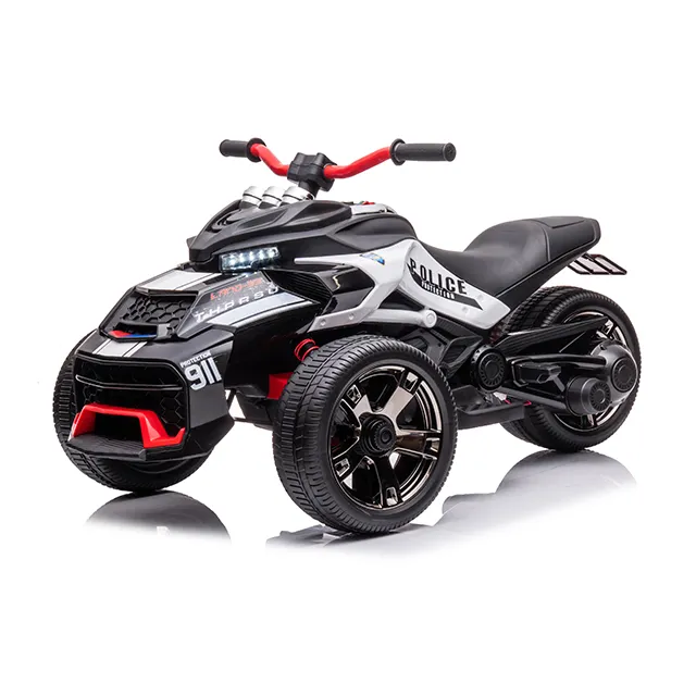 Neues Design 12V Polizeiauto Fahrt auf Spielzeug Kinder Elektromotor rad Elektromotor rad Kinder Motorrad