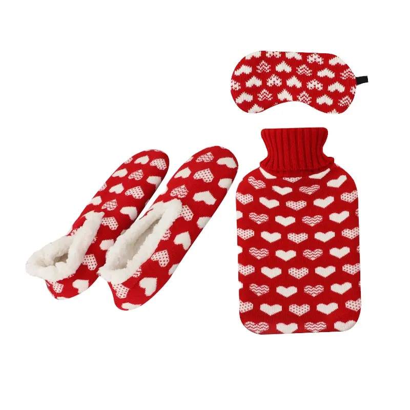 Socksmate 3sets Christmas gift winter adult heat slipper socks women thick sherpa anti slip plush fluffy warm home shoes sock