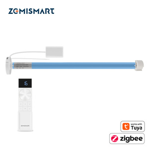 Motor para Persiana Enrollable con Batería Recargable Zigbee Zemismart, para Tubo de 17mm, 20mm, 25mm y 28mm, Motor Inteligente para Cortinas, Compatible con Tuya, Alexa y <span class=keywords><strong>Google</strong></span> - Product Image 1