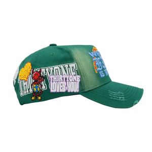 Gorra Deportiva de Béisbol Sombrero G5 Dobby con Patrón de Letras y Bordado Colorido, Gorras Personalizadas, Página 31 - Product Image 2