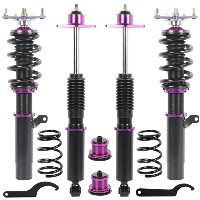 Coilover suspension purple shock absorber kits for Mazda 3 2004-2009