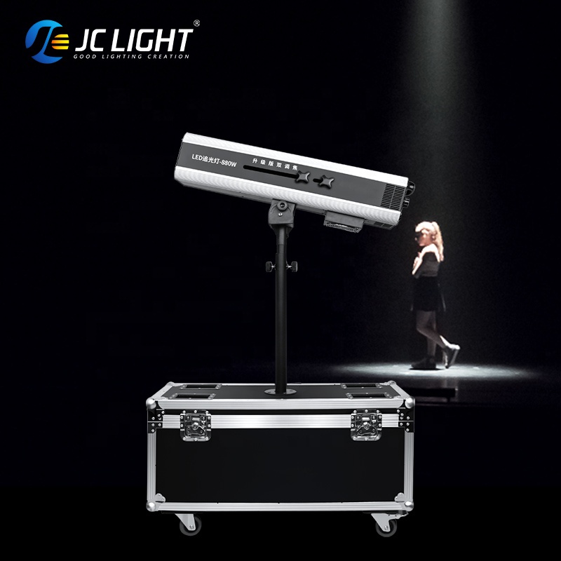 330w 660w 880w Electronic Focus Stage Wedding Show SpotLight Led Follow Spot Light