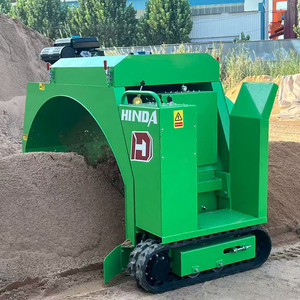 Compact Crawler <span class=keywords><strong>Compost</strong></span> Turner 3m | para Pequenas Fazendas Processamento Estrume e Resíduos Agro - Product Image 1