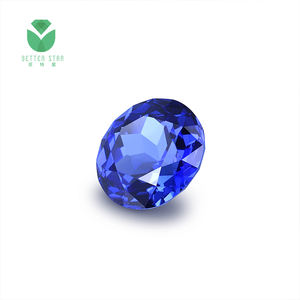 ياقوت صناعي سائب بالجملة بوزن 1-5 قيراط، حجر ياقوت أزرق صناعي حقيقي للبيع بأفضل الأسعار - Product Image 2