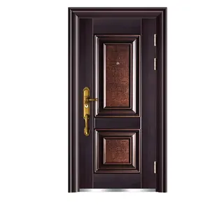 Factory Customization Sheet Metal Door Design Steel Doors Security Home Entry Exterior