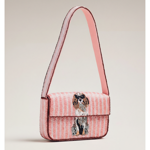 Sac fourre-tout coloré à perles avec bandoulière durable - Product Image 1