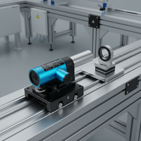 Autocollimateur portable Zhongji MC030-ZJ10X1 en alliage d'aluminium pour la rectitude et la planité des rails de guidage de machines-outils sur site, garantie 1 an