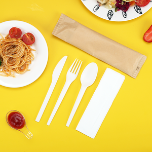 Logo Customized Cornstarch Dao Kéo Dùng Một Lần Dao Nhựa <span class=keywords><strong>Fork</strong></span> <span class=keywords><strong>Spoon</strong></span> Sinh Thái Thân Thiện Dao Kéo Dùng Một Lần - Product Image 3