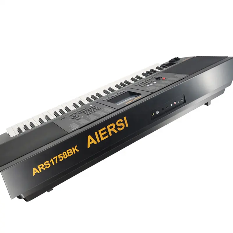 Aiersi brand 61 Keys Touch Response sensitive Midi portable piano Electronic Organ with LCD display