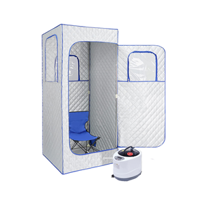 Calentador de Sauna infrarrojo de diseño moderno a estrenar con sala de Sauna al aire libre relajante de vapor húmedo con accesorio de Panel de Control y tienda - Product Image 3