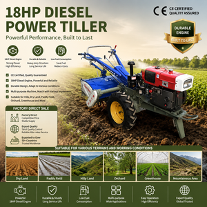 Nouveau tracteur manuel à roues multifonctionnel de 18hp, puissance nominale de 90hp, moteur diesel agricole de marche à bas prix, boîte de vitesses à roues 2 roues motrices - Product Image 1