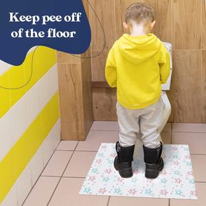 Tapis de toilette jetable en forme de U désodorisant portable voyage camping tapis de toilette pour la maison salle de bain sol vente en gros - Product Image 5