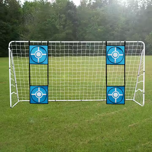 2 Stück pro Packung Double Layer Soccer Target Trainer für Wettbewerbs ziele Lustiges Design Spielen Sie Fußball tor Attached Shet Net - Product Image 2