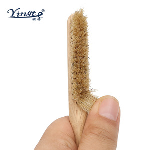 Brosse à chaussures Yinste en bois à poils doux et manche long pour le nettoyage domestique - Product Image 3