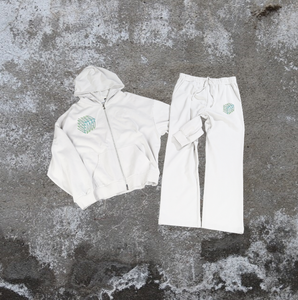 Conjunto de Sudadera con capucha de otoño con serigrafía de punto de rizo 500GSM informal de alta calidad OEM/ODM para hombre, jersey de moda al por mayor - Product Image 5