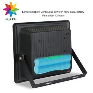 HUAPAI Năng Lượng Mặt Trời Siêu Mỏng Nhôm 10W 25Watt 40Watt 100Watt 200Watt Ngoài Trời Năng Lượng Mặt Trời <span class=keywords><strong>Led</strong></span> Đèn Pha - Product Image 4